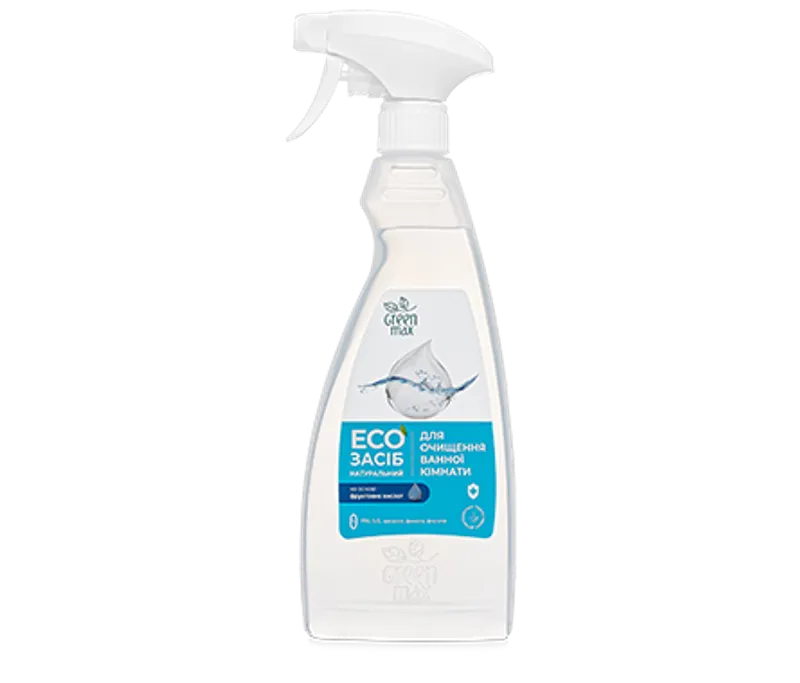 Öko-Werkzeug zum Reinigen des Badezimmers mit einem Sprühgerät