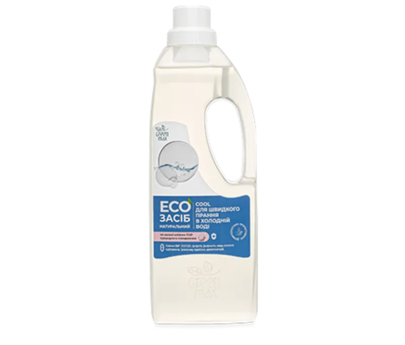 ECO-Produkt zum schnellen Waschen in kaltem Wasser